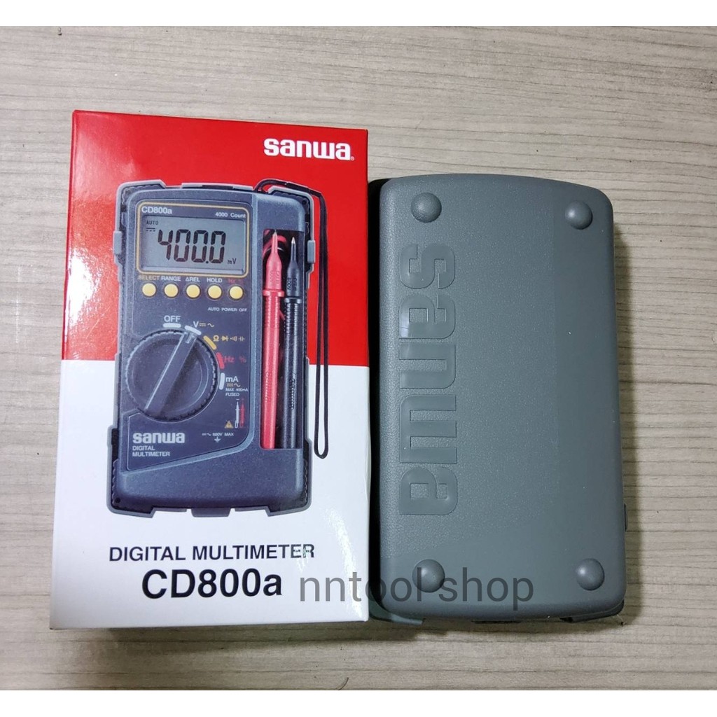 Sanwa ดิจิตอล มัลติมิเตอร์  CD800a Package แบบใหม่ล่าสุดแท้100% สินค้าพร้อมส่ง