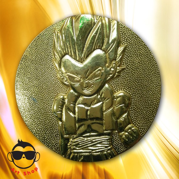 เหรียญทองดราก้อนบอล เหรียญโลหะ 5 cm ชุบทอง ของสะสมหายากสำหรับคนรักดราก้อนบอล พร้อมกล่องเดิมๆๆ จากญี่ปุ่น
