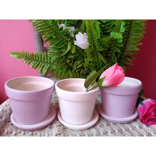 กระถางต้นไม้สีพาสเทล pastel  กระถางต้นไม้ (flowerpot) เป็นเซรามิกจากโรงงานลำปางมี 6 สีสวยงามสำหรับปลูกต้นไม้ด่าง สวยงาม