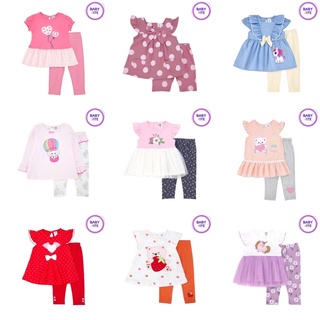 ชุดเซ็ตเด็กผู้หญิง เสื้อผ้าเด็กผู้หญิง แบรนด์ Bno ไซส์ 3T/4T/5T (พร้อมส่ง)