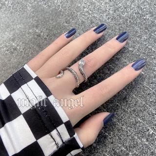 Retro snake-shaped ring adjustable winding ring opening simple personality