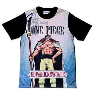 เสื้อวันพีช สกรีนลายเต็มตัว One Piece Edward