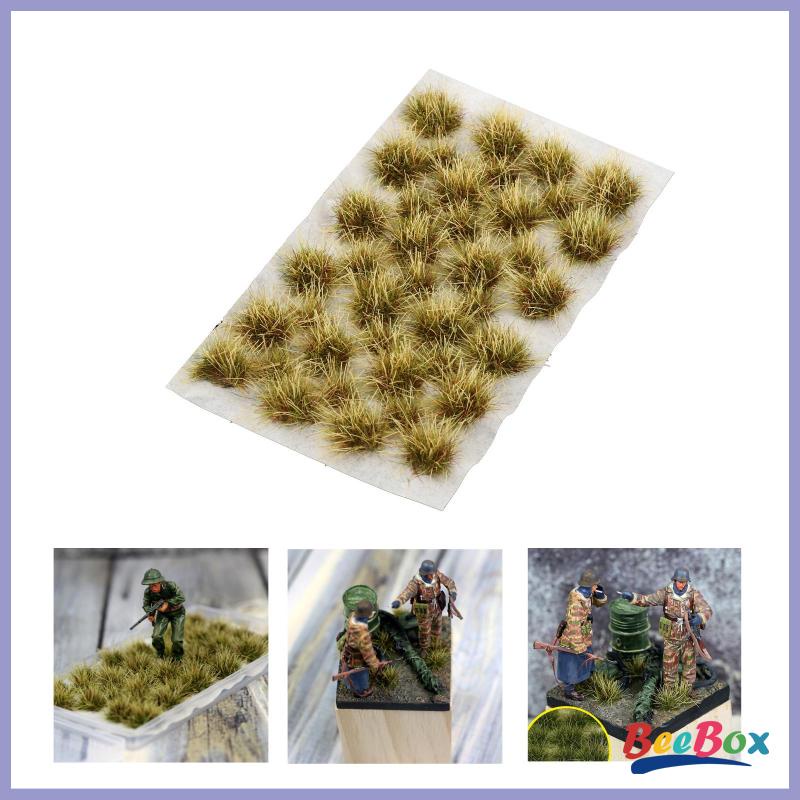 39 ชิ้น Static Grass Tuft 11 มม., กาว Static Grass,Railway หญ้าเทียมการสร้างแบบจําลอง Wargaming Terrain รุ่น