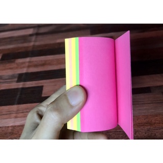 sticky note หลากสี ขนาด3*3นิ้ว