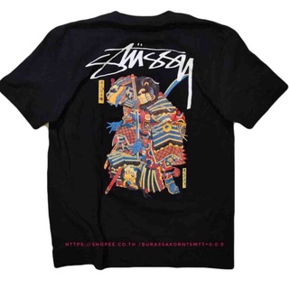 UU street เสื้อ Stussy เสื้อยืด Stussy เสื้อสตรีท โอเวอร์ไซส์ ผ้าฝ้ายแท้