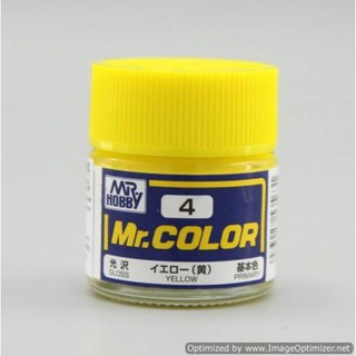 สีสำหรับโมเดล Mr.COLOR C4 YELLOW