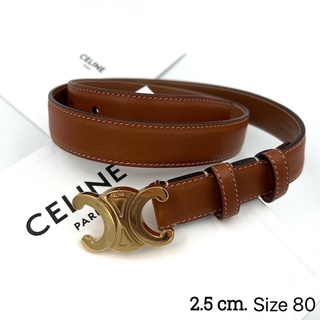 ของแท้💯% New! Celine Belt 2.5cm.