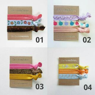 Elastic hair ties ยางรัดผม