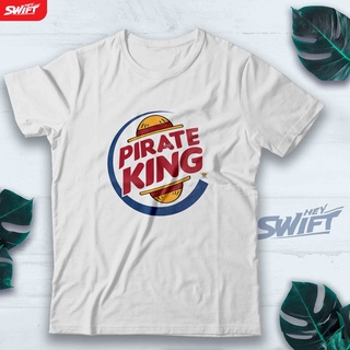 [S-5XL]เสื้อยืด พิมพ์ลาย KING BURGER KING STYLE ONE PIECE DISTRO สําหรับผู้ชาย