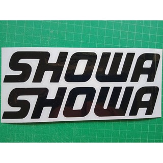 Motorbike Gloss sticker (SHOWA)สติกเกอร์เนื้อเงามันสำหรับติดส่วนต่างๆของรถมอเตอร์ไซค์หรือรถยนต์