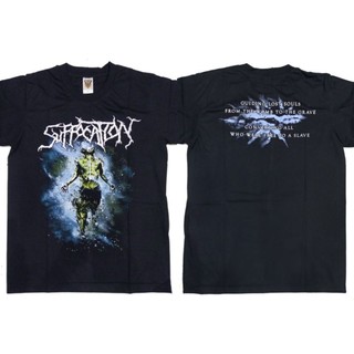 เสื้อยืด ลายวงที่ 3 Suffocation deathmetal