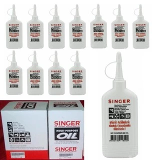 SINGER น้ำมันจักร ขนาด 80 cc 1โหล จำนวน 12 ขวด