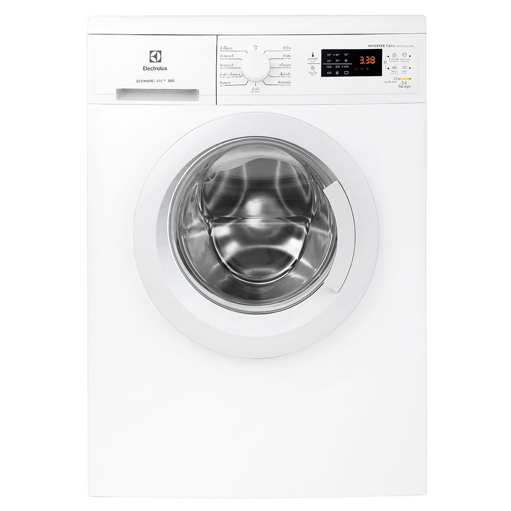 เครื่องซักผ้า เครื่องซักผ้าฝาหน้า ELECTROLUX EWF7525DGWA 7.5 กก. เครื่องซักผ้า อบผ้า เครื่องใช้ไฟฟ้า FL WM ELE EWF7525DG