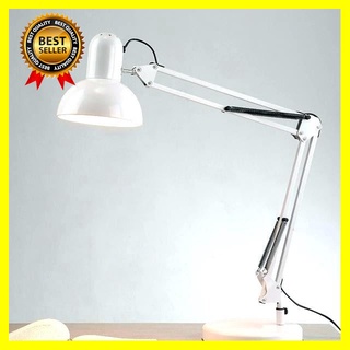 โคมไฟตั้งโต๊ะ ปรับระดับได้รอบทิศทาง รุ่น Table Reading lamp Adjustable with super long arm E27 MAX 60w alawashop สัตว์เล