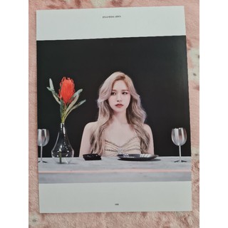 [แท้/พร้อมส่ง] หน้าโฟโต้บุ๊ค มินะ จีฮโย Mina Jihyo TWICE Eyes Wide Open Monography Photo Book Cut