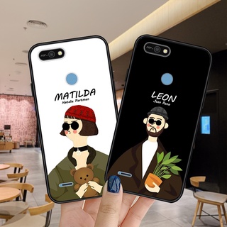 ปลอกแขนคู่รักแฟชั่น Tecno POP2F Power POP2 Pro เคสโทรศัพท์ ซิลิโคนนิ่มสีดำด้าน 304_1