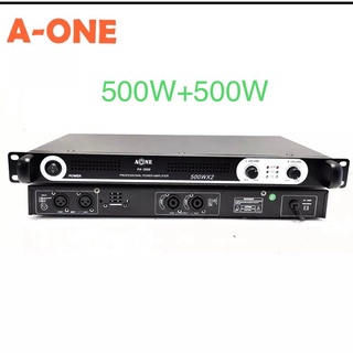 A-ONE เพาเวอร์แอมป์ 700W/1000W Power Switching PA-2000(กำลังขับ350w X350w/ PA-3000 (กำลังขับ 500w X 500w)