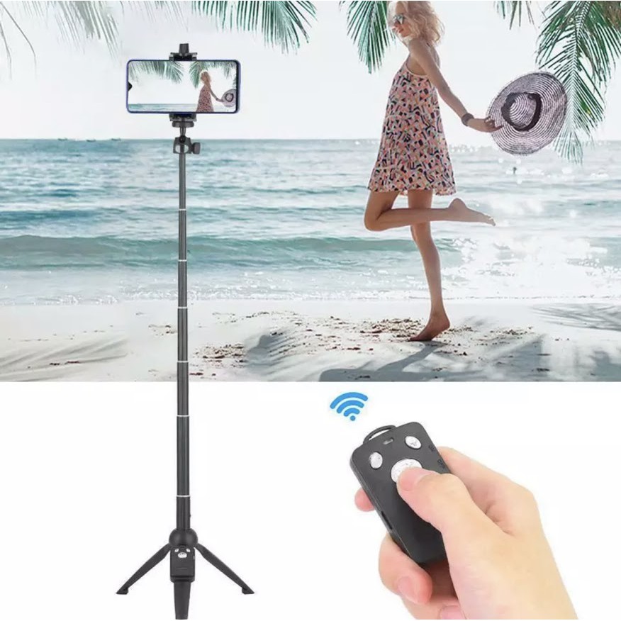 ของแท้100% 3 ใน 1 Yunteng YT-9928 Handheld Tripod Selfie Stick พร้อมBluetooth Remote สำหรับ Smart Phone - รูปที่ 2