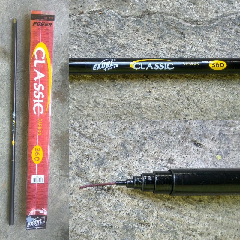 คันเบ็ด Exori Classic 360 450 Raw Tegek