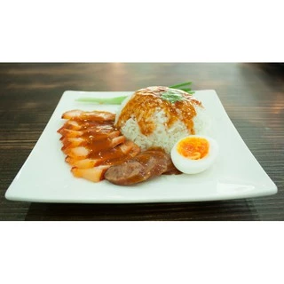 ชายสี่บะหมี่เกี๊ยว ผงน้ำราดข้าวหมูแดง 230 กรัม