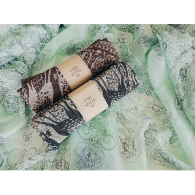 ผ้าพันคอ รุ่น DE ขนาด 70x160 ซม.