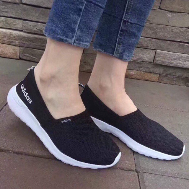 พร้อมส่ง ADIDAS NEO LITE RACER SLIP ON ของแท้ 100% (siza US7.5/EU38.5/24.5CM)