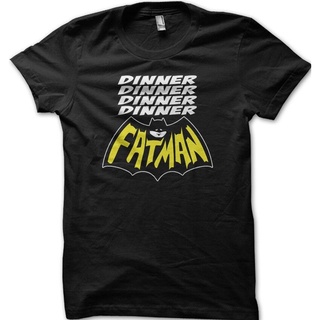 เสื้อผ้าผชเสื้อยืด ลาย DINNER FATMANS-5XL