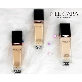 Nee Cara Liquid Foundation Waterproof #N589 : neecara นีคาร่า รองพื้น กันน้ำ