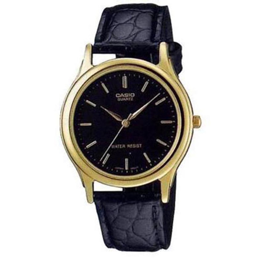 Casio นาฬิกาข้อมือ รุ่น MTP-1093Q-1A-Gold/Black