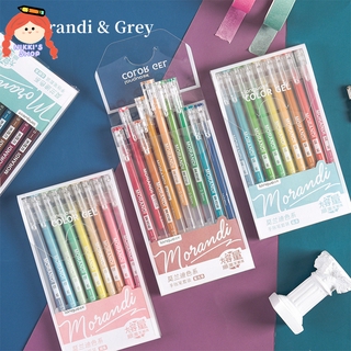 NIKKI ปากกาเจล 9 สี 9 ชิ้น 9 F47