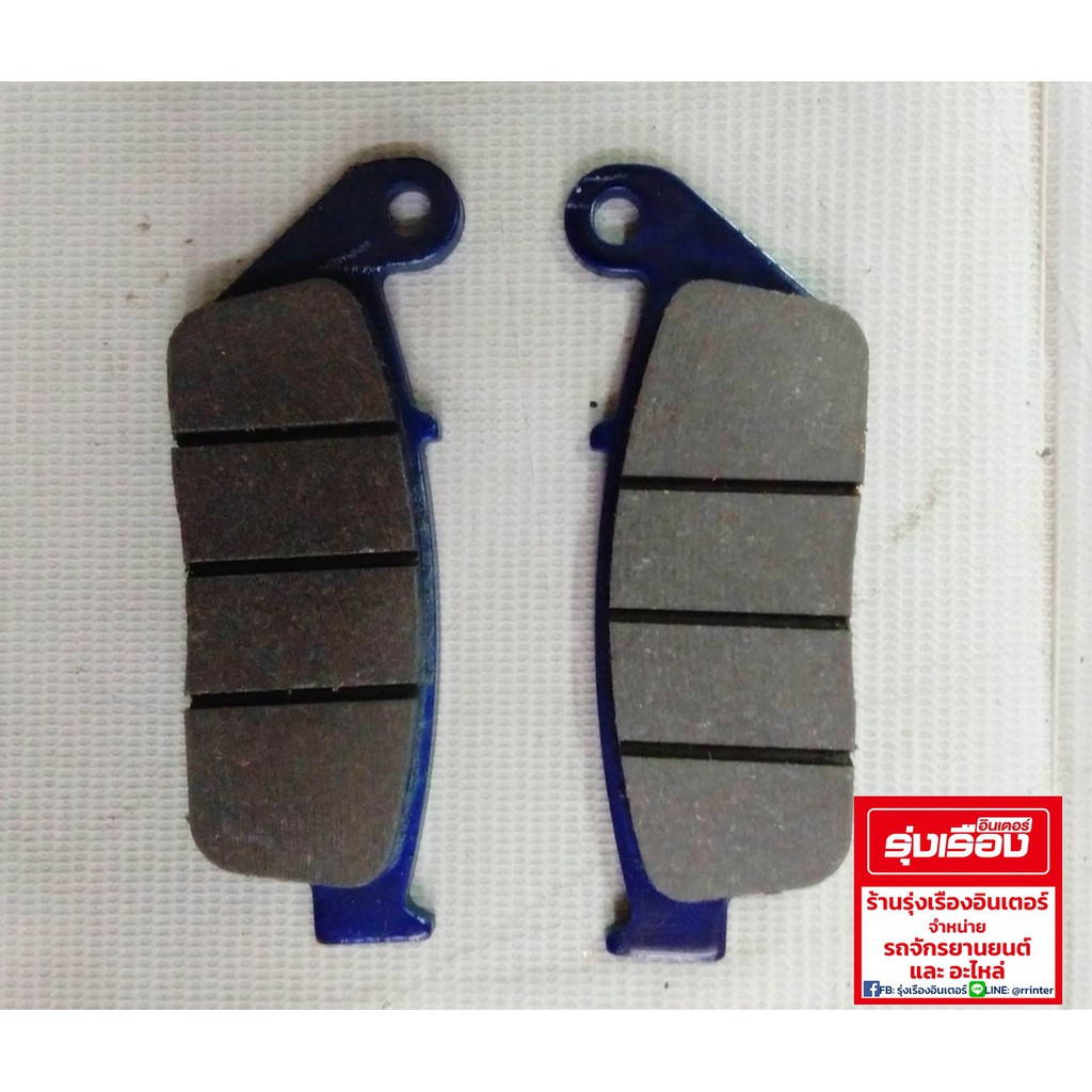 ชุดผ้าดีสเบรคหน้า และหลัง สำหรับรถรุ่น Rebel 300 อะไหล่แท้ Honda 100% รหัสสินค้า06455-K40-F12/06435-MGZ-J01