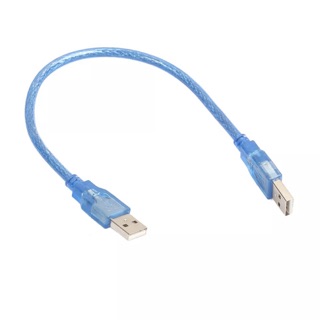 0.3 เมตร USB 2.0 ชายชายทองแดง Core สายฮาร์ดไดรฟ์ข้อมูลสายเคเบิล Drop Shipping