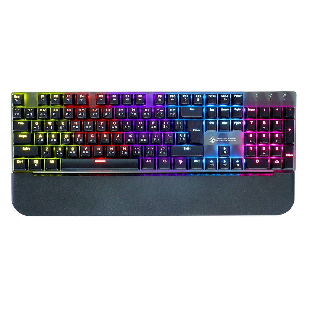 คีย์บอร์ดมีไฟ คีย์บอร์ดเกมส์มิ่ง Neolution E Sport Gaming Keyboard Avatar Neolution