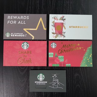 ซองกระดาษ ใส่ บัตรสตาร์บัคส์ Starbucks Card