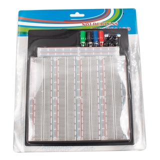 ZY-208 3220 Tie Point Solderless Breadboard Test Circuit Board การทดลอง