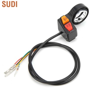 Sudi Handlebar Control Switch Low High Speed Single Dual Drive Eco Turbo Mode Waterproof for ATV Scooter Electric Motorcycle