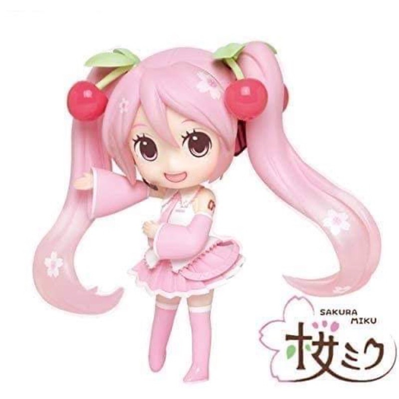 ของแท้ญี่ปุ่น 💯%: Hatsune Miku Vocaloid Sakura Miku Doll Crystal Figure