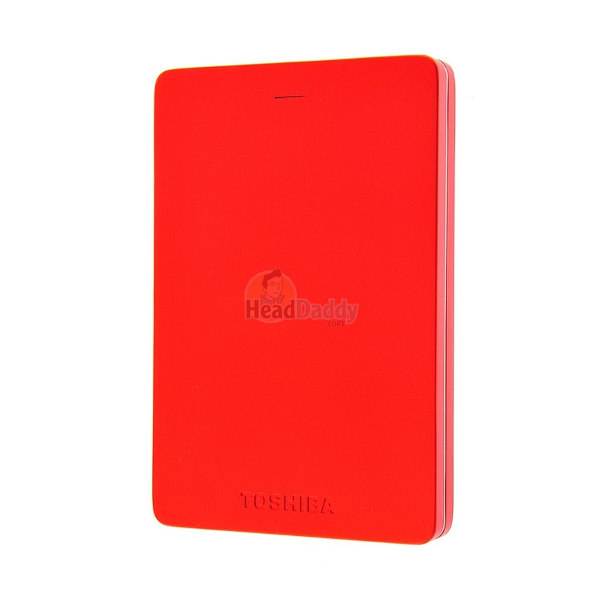 Canvio Alumy 1TB USB 3.0 2.5 Inch External Hard Drive (Red)