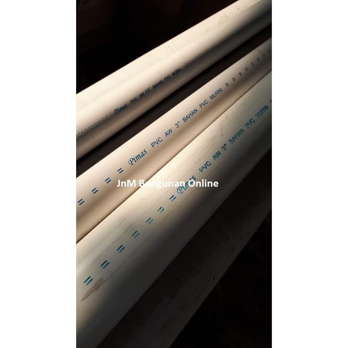 PIMAS AW 3/4" WHITE PIPE CARGO - PIPE ยืดหยุ่นได้ PVC บริสุทธิ์