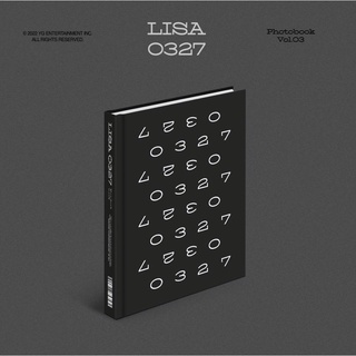 พร้อมส่ง LISA 0327 Photobook vol.3 + Pre Order Gift (Ktown)