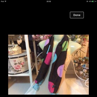 GAPkid scrave fleece ผ้าพันคอสวยนุ่มอุ่นแบรนจากUSAสภาพดีสีสดมาก