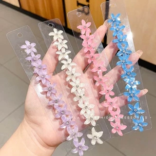 10 ชิ้น ดอกไม้ กิ๊บ สไตล์เกาหลี ใหม่ ด้านข้าง กิ๊บ หมวก ของขวัญสําหรับผู้หญิง