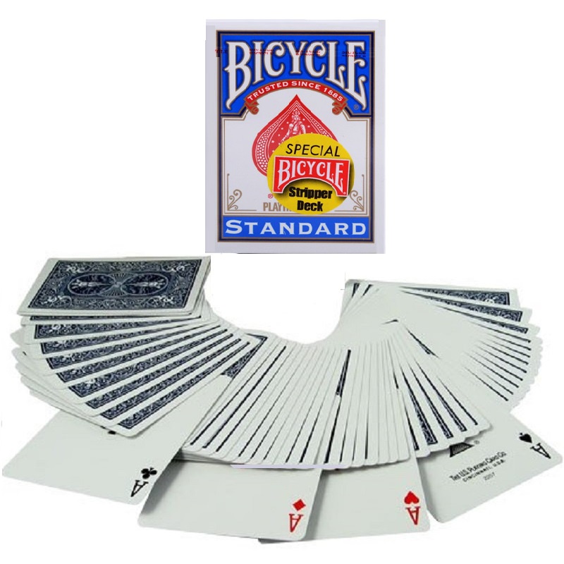 Bicycle Stripper Deck Play Cards USPCC Poker Collection การ์ดเกม