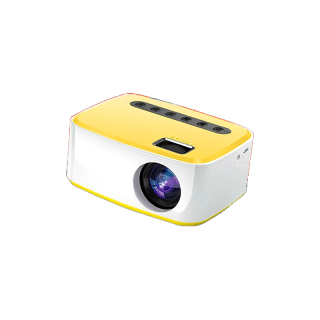 โปรเจคเตอร์ มินิโปรเจคเตอร์ แบบพกพา 1080P projector มินิโปรเจคเตอร์ รับประกัน3 ปี