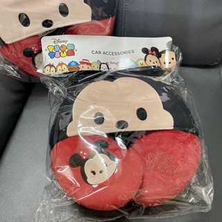 พร้อมส่ง❗️ลิขสิทธิ์แท้ หมอนรองคอ มิกกี้เมาส์ Mickey mouse มีหมวกคลุมหัว มีฮู๊ด ของ Disney Tsum Tsum