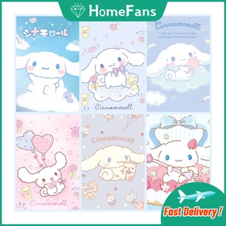 【HF】ภาพวาดปักเพชร ลาย Cinnamoroll 5D ขนาด 40x50 ซม. DIY สําหรับเด็ก ผู้ใหญ่ ตกแต่งผนังบ้าน