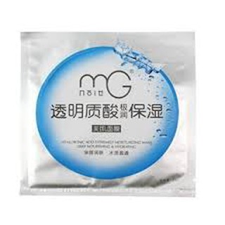 MG HYALURONIC ACID EXTREMELY MOISTURIZING MASK-DEEP NOURISHING &amp; HYDRATINGลดความหมองคล้ำ เติมความชุ่มชื่นให้ผิว