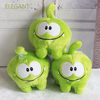 Elegant ตุ๊กตากบ Om Nom ขนาด 20 ซม. ของเล่นสําหรับเด็ก 1 ชิ้น