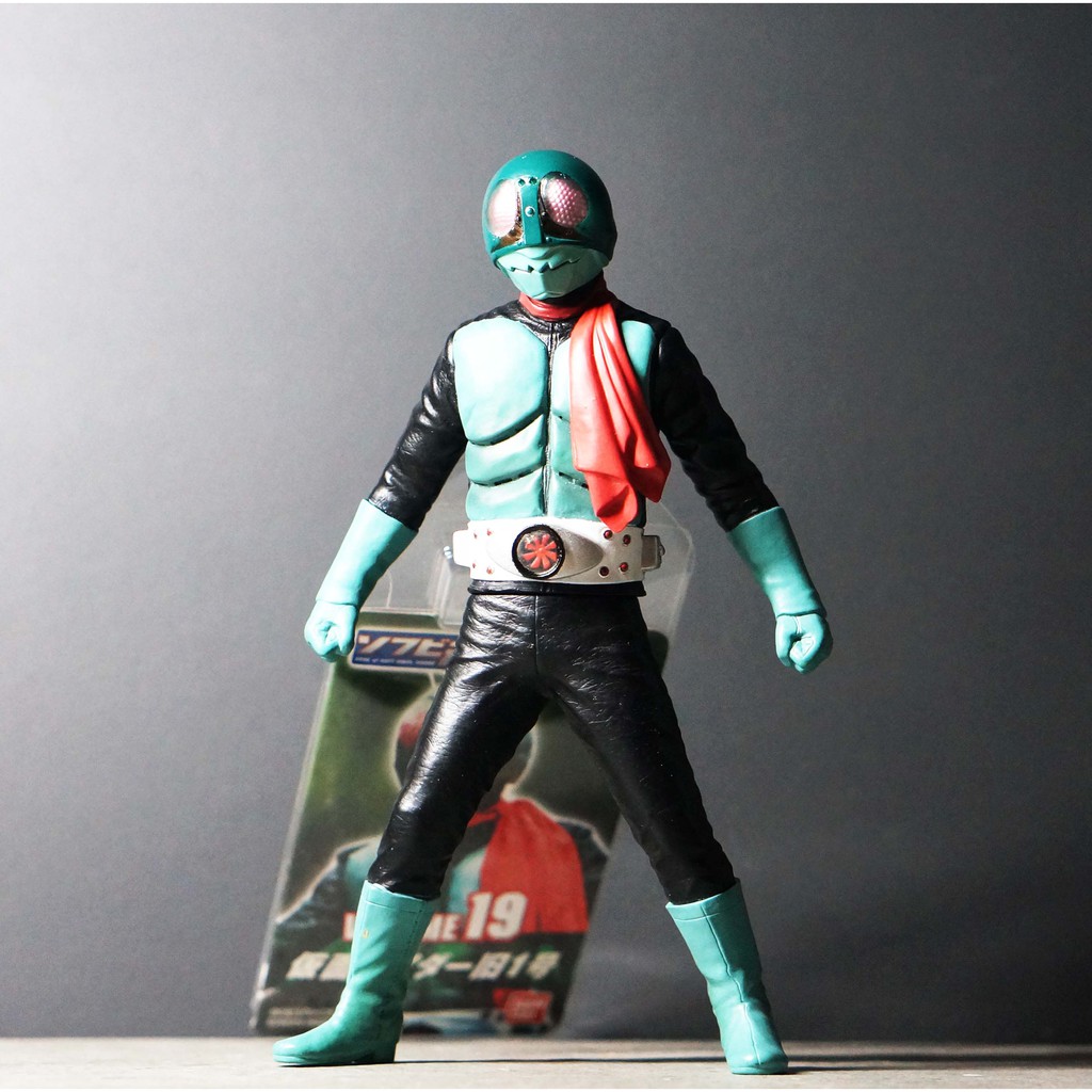 Bandai Showa Kamen Rider V1 6 นิ้ว มดแดง มาสค์ไรเดอร์ Soft Vinyl Masked Rider Soft Vinyl Kamen Rider