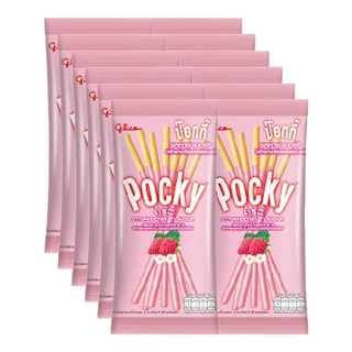 [1 กล่อง] กูลิโกะ ป๊อกกี้ เลือกรสได้ (1กล่อง/12ซอง) (ป๊อกกี้ 5บาท)
